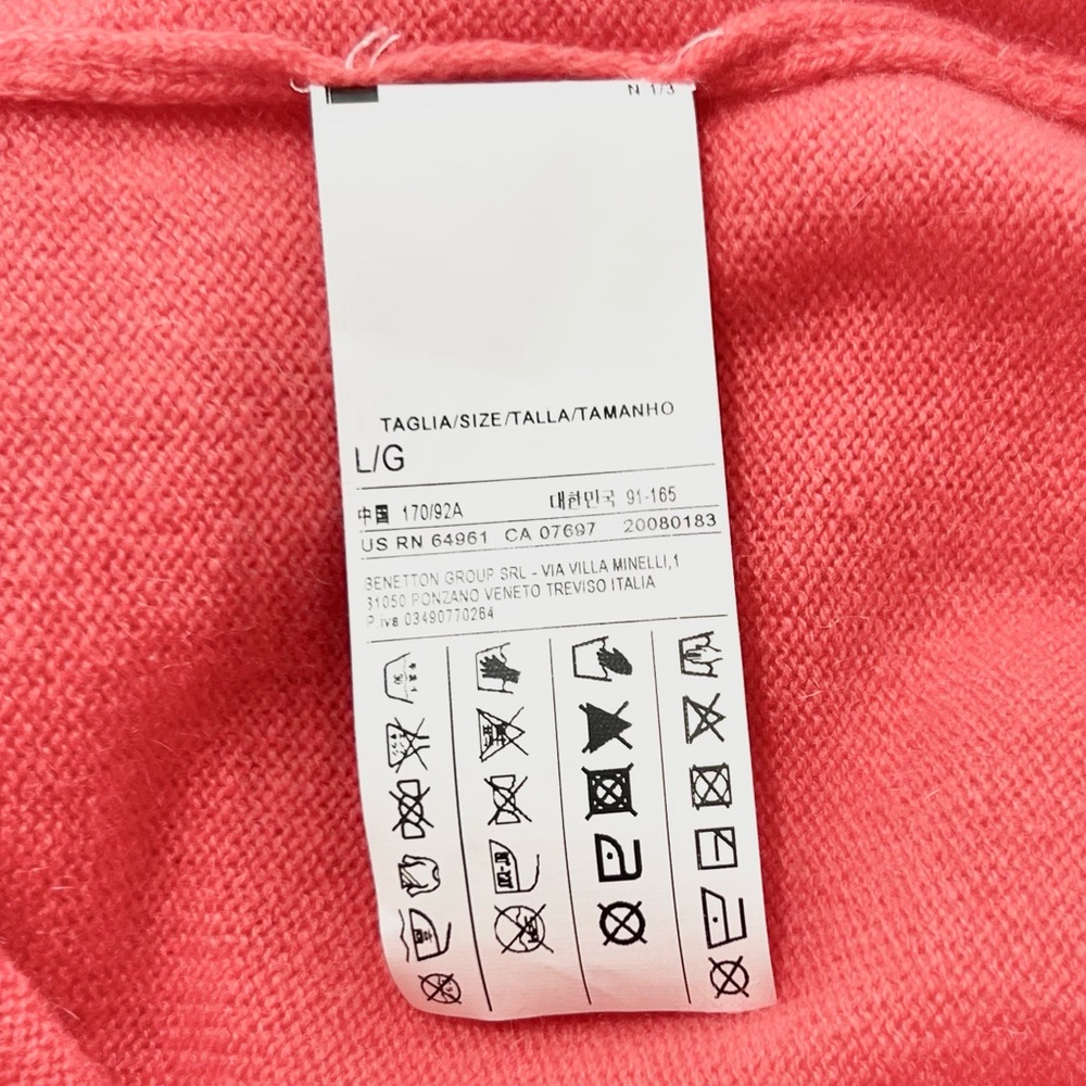Stile Benetton 100% Cashmere Cardigan - Picture 4 of 10